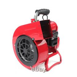 Handheld Gas Powered Leaf Blower Sweeper Dust Cleaner Air-cooling System 7000r/m