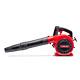 Handheld Leaf Blower180 Mph 400 Cfm 2-cycle 25 Cc Gas Powered Variable Throttle