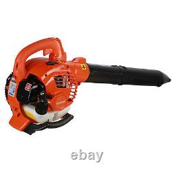 Handheld Leaf Blower 424Cfm 26cc Gas Powered Leaf Blower Dual-Purpose(Orange)