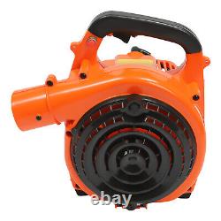 Handheld Leaf Blower Gas Powered 2 Stroke Cycle Heavy Duty Grass Cleanup 25.4cc