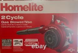 Homelite 150 MPH 400 CFM 26cc Gas Handheld Blower Vacuum