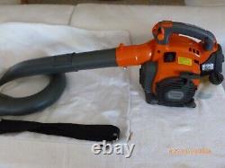 Husqvarna 125BVx Gas Leaf Blower/Vacuum 28-cc 2-cycle 470-CFM 170-MPH Excellent