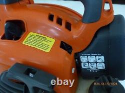 Husqvarna 125BVx Gas Leaf Blower/Vacuum 28-cc 2-cycle 470-CFM 170-MPH Excellent