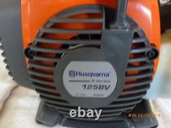 Husqvarna 125BVx Gas Leaf Blower/Vacuum 28-cc 2-cycle 470-CFM 170-MPH Excellent