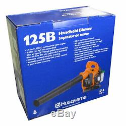 Husqvarna 125B 28CC 170 Mph Gas Handheld Leaf/Grass Blower 2 Cycle 425 CFM