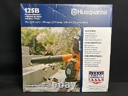 Husqvarna 125B 28cc Gas Variable Speed Handheld Blower 952711925 New Open Box
