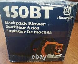 Husqvarna 150BT 50cc 2 Cycle Gas Leaf Backpack Blower with Harness
