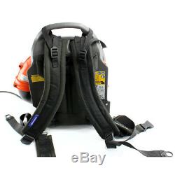 Husqvarna 150BT 50cc 2 Cycle Gas Leaf Backpack Blower with Harness (2 Pack)
