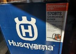 Husqvarna 570BTS 236 MPH 972 CFM 65.6cc Gas Backpack Leaf Blower BEST PRICE