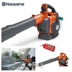 Husqvarna Leaf Blower 425 CFM 125B Handheld Blower Orange Gas Powered Adjustable