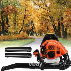 Leaf Backpack 3.2HP 52CC Gas Powered EPA Debris Blower 2Stroke withPadded Harness