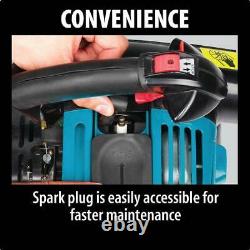 MAKITA Gas Leaf Blower Handheld Quiet 145MPH Easy Start Adjustable Speed 4 Cycle