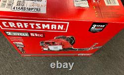 NEW Craftsman BP510 Backpack Blower Gas Powered 2 Cycle 51cc