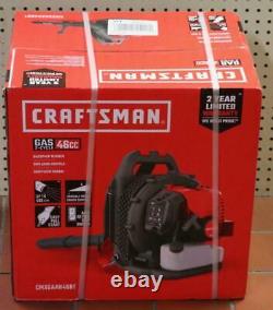 NEW Craftsman CMXGAAH46BT 46cc 2-Cycle Gas Backpack Leaf Blower