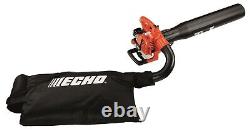 NEW ECHO 165 MPH 391 CFM 25.4 cc Gas 2-Stroke Handheld Leaf Blower Shred N Vac