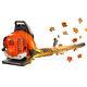 New 65cc 2-cycle 850cfm 230mph 4.3hp Commercial Backpack Gas Leaf Blower Orange
