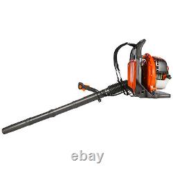 New 65CC 2-Cycle 850CFM 230MPH 4.3HP Commercial Backpack Gas Leaf Blower Orange