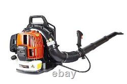 New Portable Gas Leaf Blower Backpack Gas-powered Backpack Blower 2-Strokes 52CC