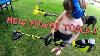 New Power Gardening Tools For Kids String Trimmer Leaf Blower