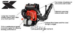 PB-8010T Echo Backpack Leaf Blower 79.9 cc 211 mph 5 Year Warranty Professional