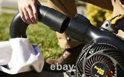 Poulan Pro PPBV25 25cc 2-Cycle Gas 450 CFM 230 MPH Handheld Leaf Blower/Vacuum