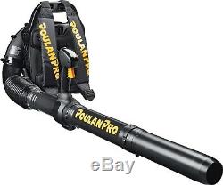 Poulan Pro PR46BT, 46cc 2-Cycle Gas 475 CFM 200 MPH Backpack Leaf Blower (Refb)