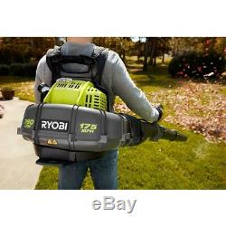 RYOBI 175 MPH 760 CFM 38cc Gas Backpack Leaf Blower RY38BP