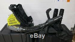RYOBI 185 MPH 510 CFM Gas Backpack Leaf Blower BP42 with Bagger