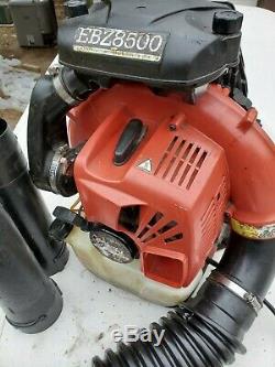 RedMax EBZ8500 Back Pack Leaf Blower well maintained and runs Great LOOK