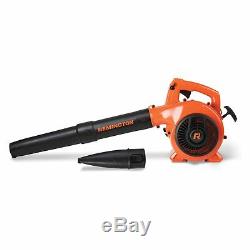 Remington Hand Held 2-Cycle Leaf Blower Gas Powered 200-MPH Quick Start 430 CFM