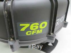 Ryobi RY38BP 175 MPH 2 Cycle 38cc Gas Backpack Leaf Blower 760CFM