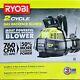 Ryobi Ry38bp 175 Mph 760 Cfm 2 Cycle Variable Speed Control Gas Backpack Blower