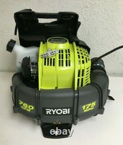 Ryobi RY38BP Backpack Leaf Blower 17 MPH 760CFM 38cc 2-Cycle Gas GR