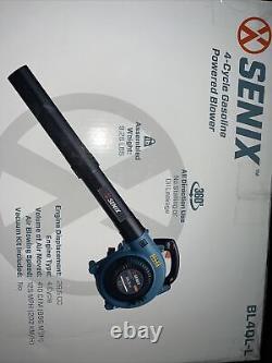 Senix Leaf Blower 26.5 cc Gas 4-Cycle Handheld Interchangeable Nozzle New Seal