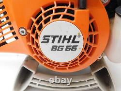 Stihl BG55 27.2CC Gas Powered Hand Held Leaf Blower 418CFM 140MPH