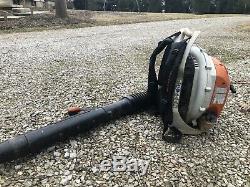 Stihl Br600 Commercial Gas Backpack Leaf Blower. This Is A Working Blower