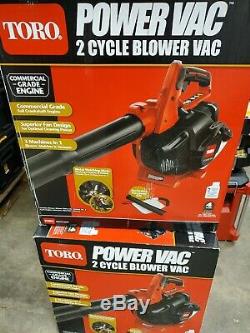 Toro 3-in-1 Pro Commercial Grade Handheld Gas Leaf Blower Vacuum Mulcher 2 Cycle