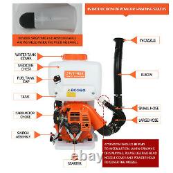 VEHPRO 3HP 65cc Backpack Gas Leaf Blower + Fogger Blower + Mosquito Sprayer Set