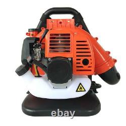 32cc 2 Stroke Gas Backpack Leaf Blower Powered Debris With Rembourré Harness New Us