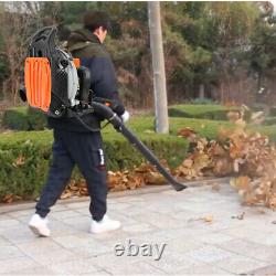 63cc 2 Temps Gas Commercial Leaf Backpack Blower Outdoor Yard Garden Sweeper États-unis