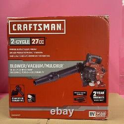 Craftsman Bv2500 27 CC 2-cycle Gas Leaf Blower/vacuum/mulcher (9631)