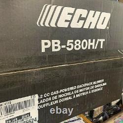 Echo Backpack Blower Pb-580h/t 58.2cc Souffleur De Sac À Dos À Essence