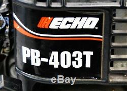Echo Modèle Pb-403t 2 Stroke Engine Gas Powered Backpack Souffleuse