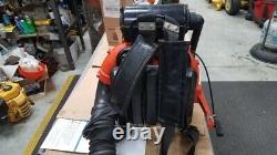 Echo Pb400e Pb 400 Backpack Leaf Blower Fonctionne Brièvement Avec Du Carburant Versé Dans Carb