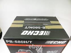 Echo Pb-580h/t 2-stroke Cycle De Gaz 216 Mph 517 Cfm 58,2 CC Souleveur À Dos