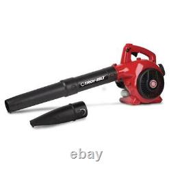 Gas Leaf Blower 200-mph Interchangeable Buse Connection Recoil Start 2-cycle