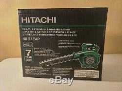 Hitachi Rb24eap Gas Powered Souffleuse Caméra À L'épaule, Léger, 23.9cc 2 Cycle