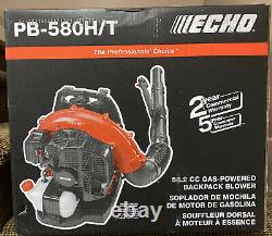 Nouveau Echo 216 Mph 517 Cfm 58.2cc Gas Backpack Blower With Tube Throttle Pb-580h/t