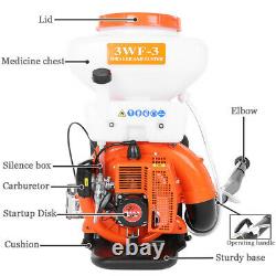 Nouveau With3.5 Gallon Tank 65cc 2stroke Gas Backpack Leaf Blower Fogger Blower Duster