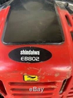 Shindaiwa Eb802 Gas Powered Backpack Souffleuse Testé Et Fonctionne Très Bien